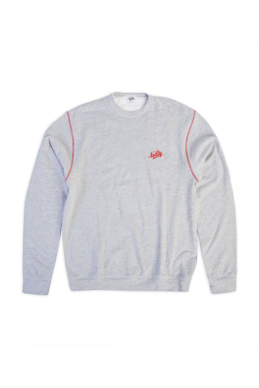 Heather Grey 2-Way Reversible Sweatshirt