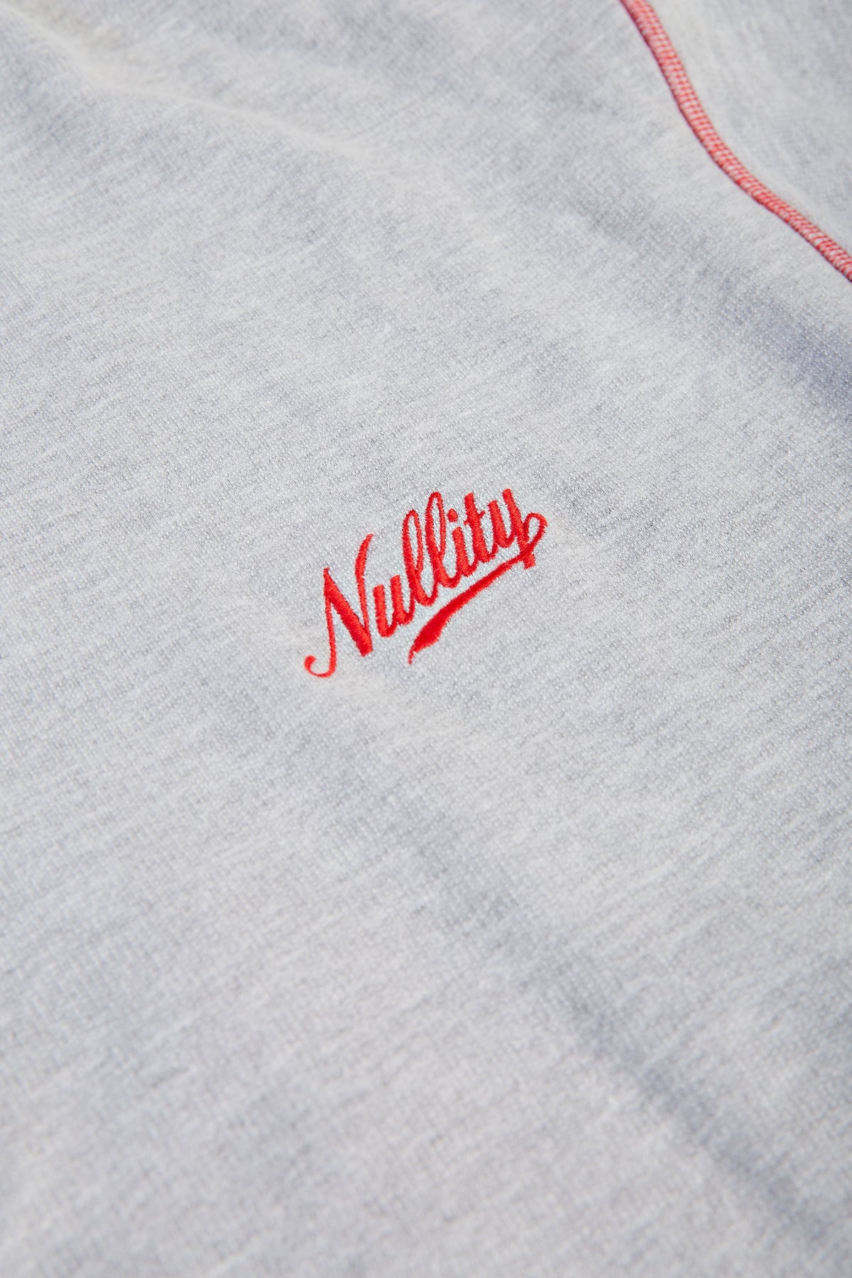 Heather Grey 2-Way Reversible Sweatshirt