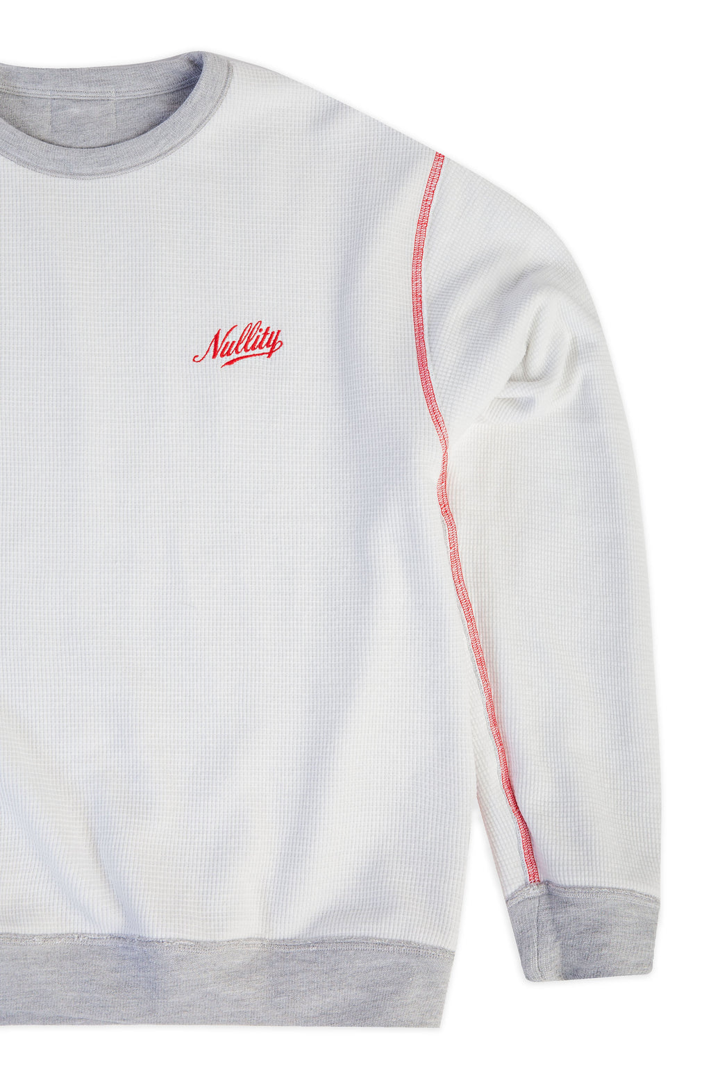 Heather Grey 2-Way Reversible Sweatshirt