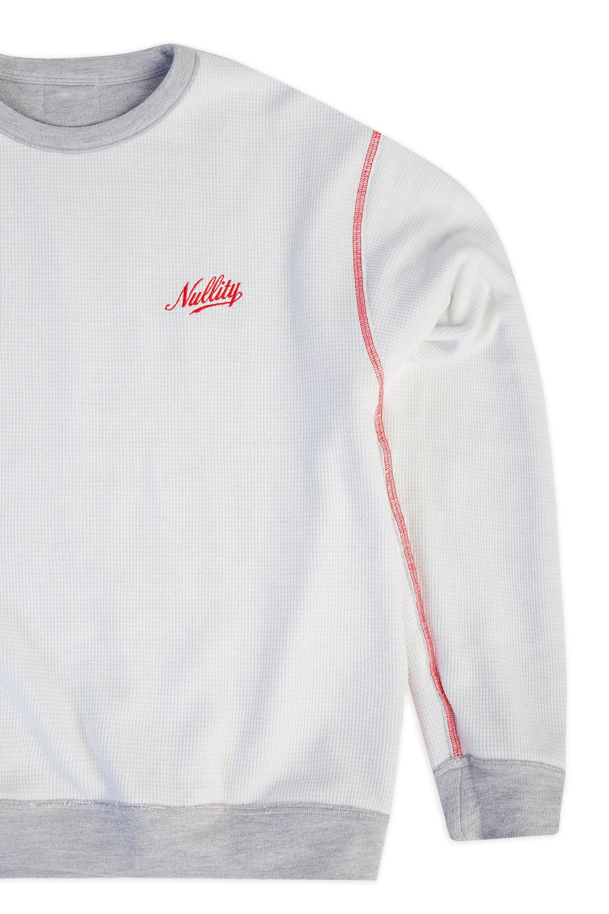 Heather Grey 2-Way Reversible Sweatshirt
